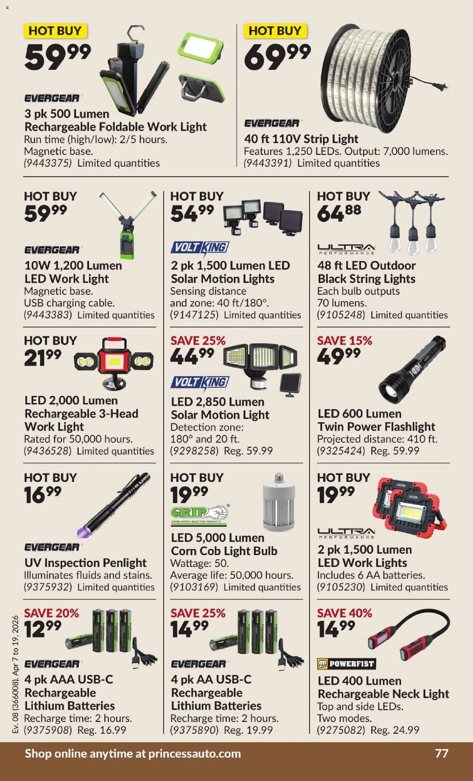 Princess Auto flyer valid from 07.04.2026 | Page: 84