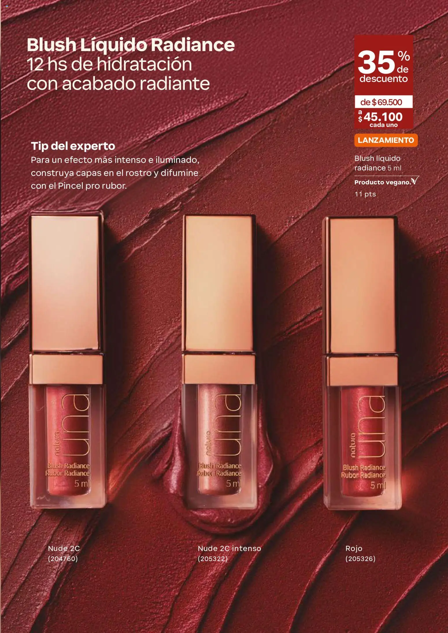 Natura revista - valida desde el 22/07/2026 | Página: 75 | Productos: Rubor