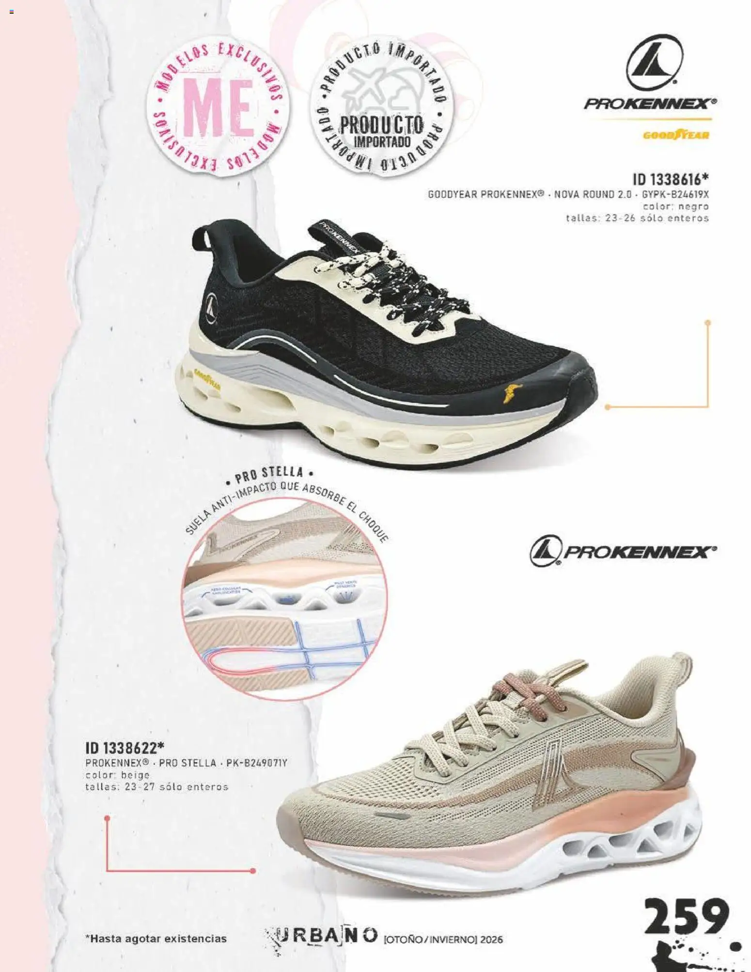 Nuevas ofertas de Price Shoes válidas en toda la República Mexicana desde el 31/07/2026. ¡Encuentra las mejores ofertas en Price Shoes catálogo Urbano! | Página: 259