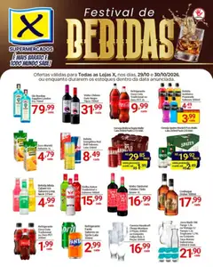 X Supermercados ofertas Festival de Bebidas - Pré-Visualização do folheto da loja X Supermercados, válido de 29/10/2026