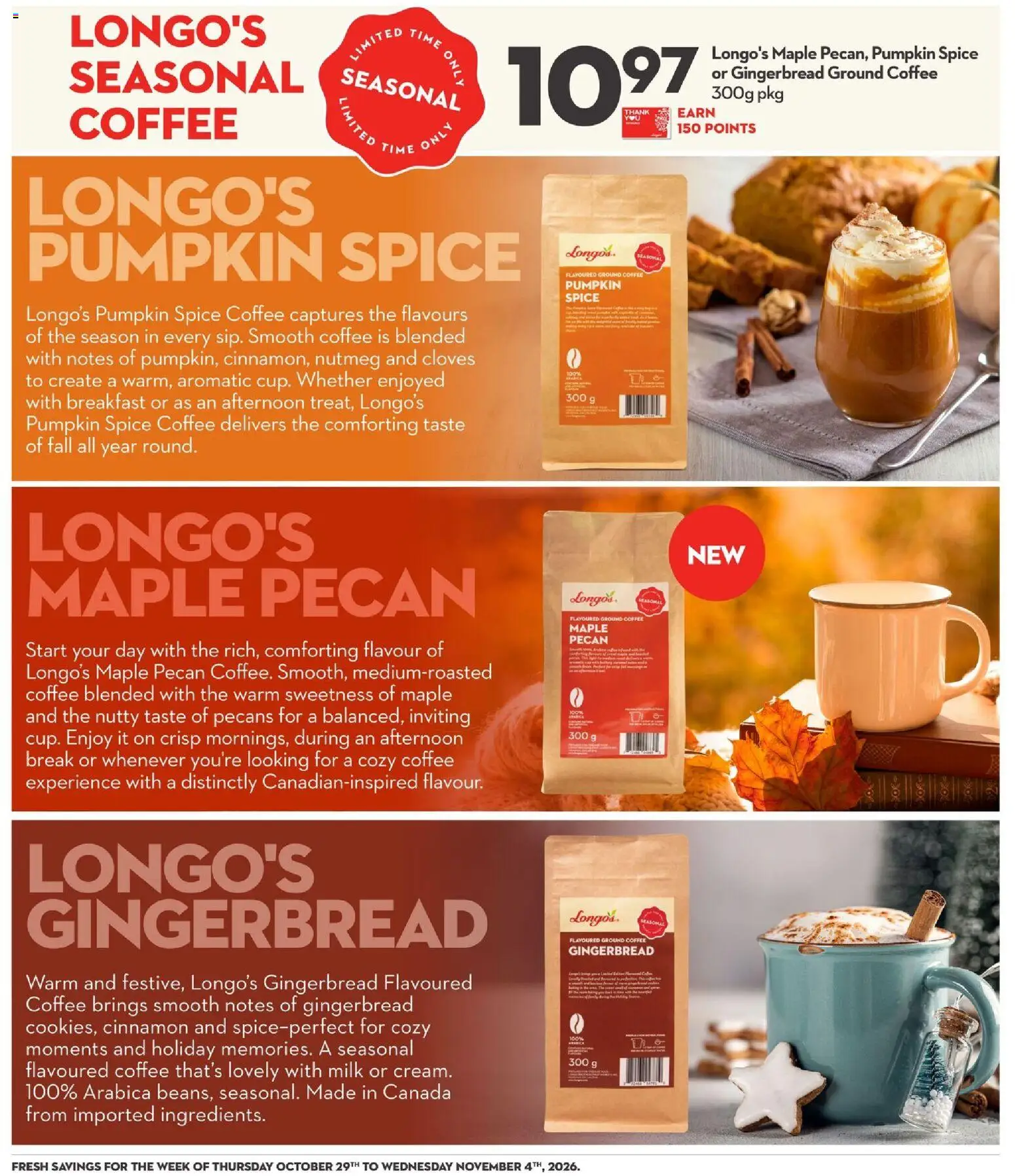 Longo's flyer valid from Oct 29, 2026 | Page: 14