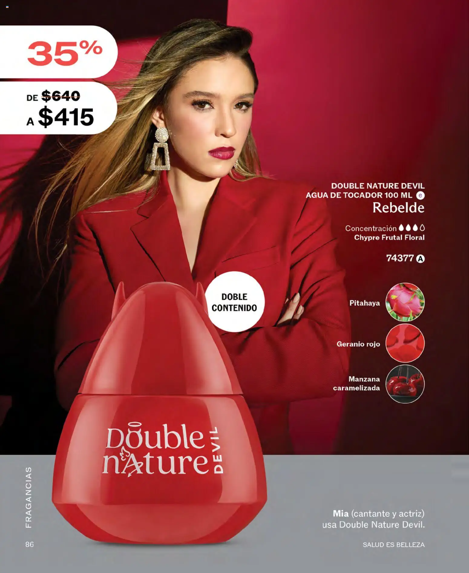 Nuevas ofertas de JAFRA válidas en toda la República Mexicana desde el 01.06.2026. ¡Encuentra las mejores ofertas en JAFRA catálogo! | Página: 86 | Productos: Manzana, Agua