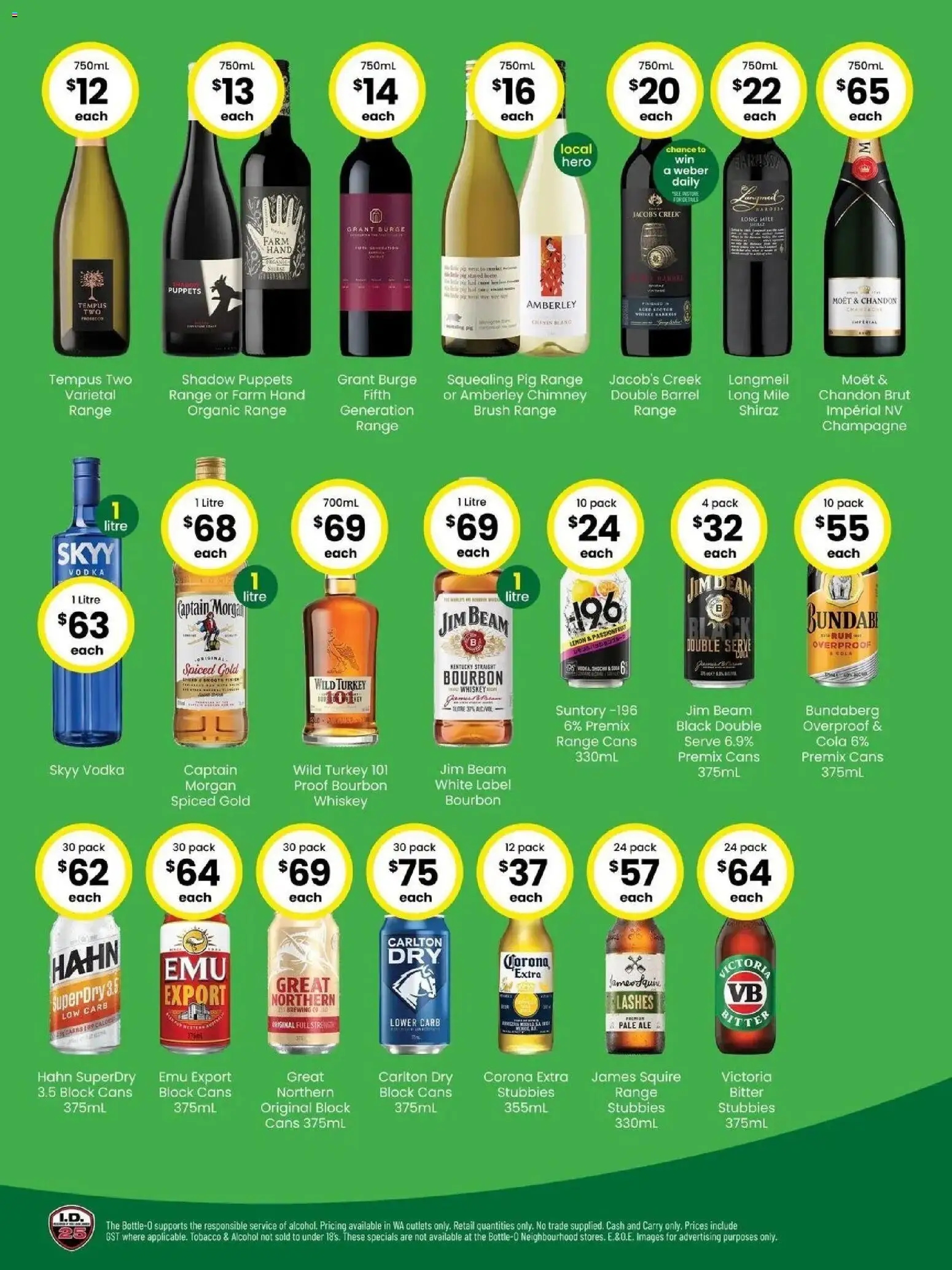 The Bottle-O catalogue - valid from 24.05.2026 | Page: 2 | Products: Brush, Bourbon, Whiskey, Turkey