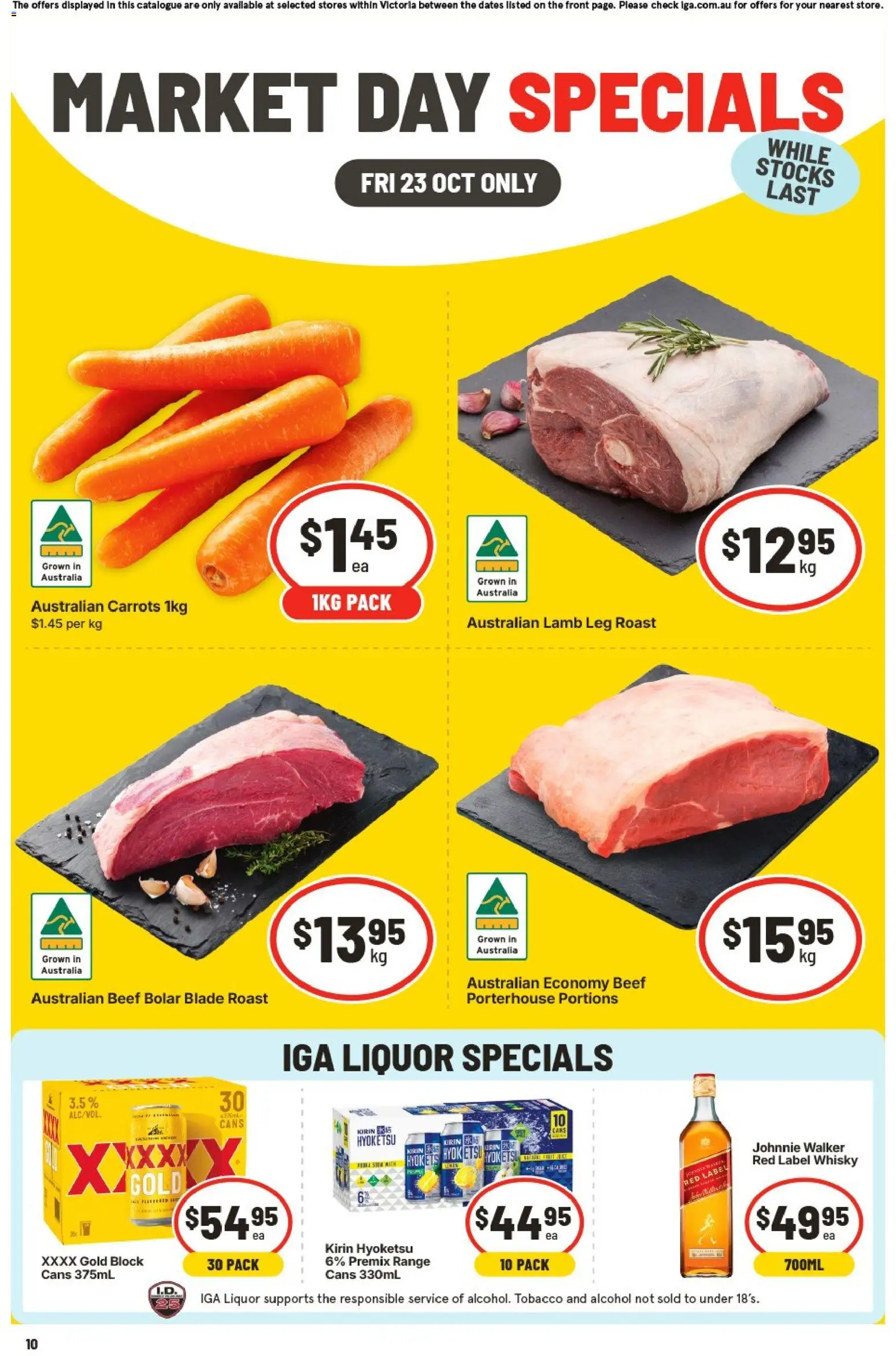 IGA catalogue - valid from 23/10/2026 | Page: 1