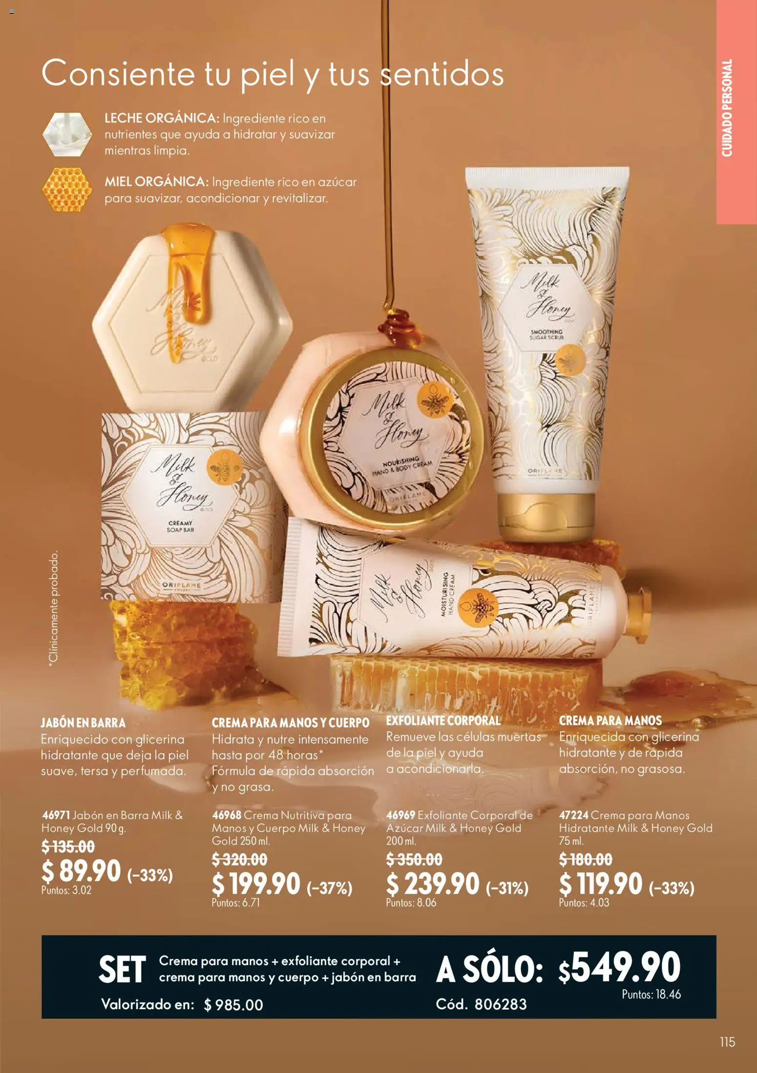Nuevas ofertas de Oriflame válidas en toda la República Mexicana desde el 24/10/2026. ¡Encuentra las mejores ofertas en Oriflame Buen Mes! | Página: 115