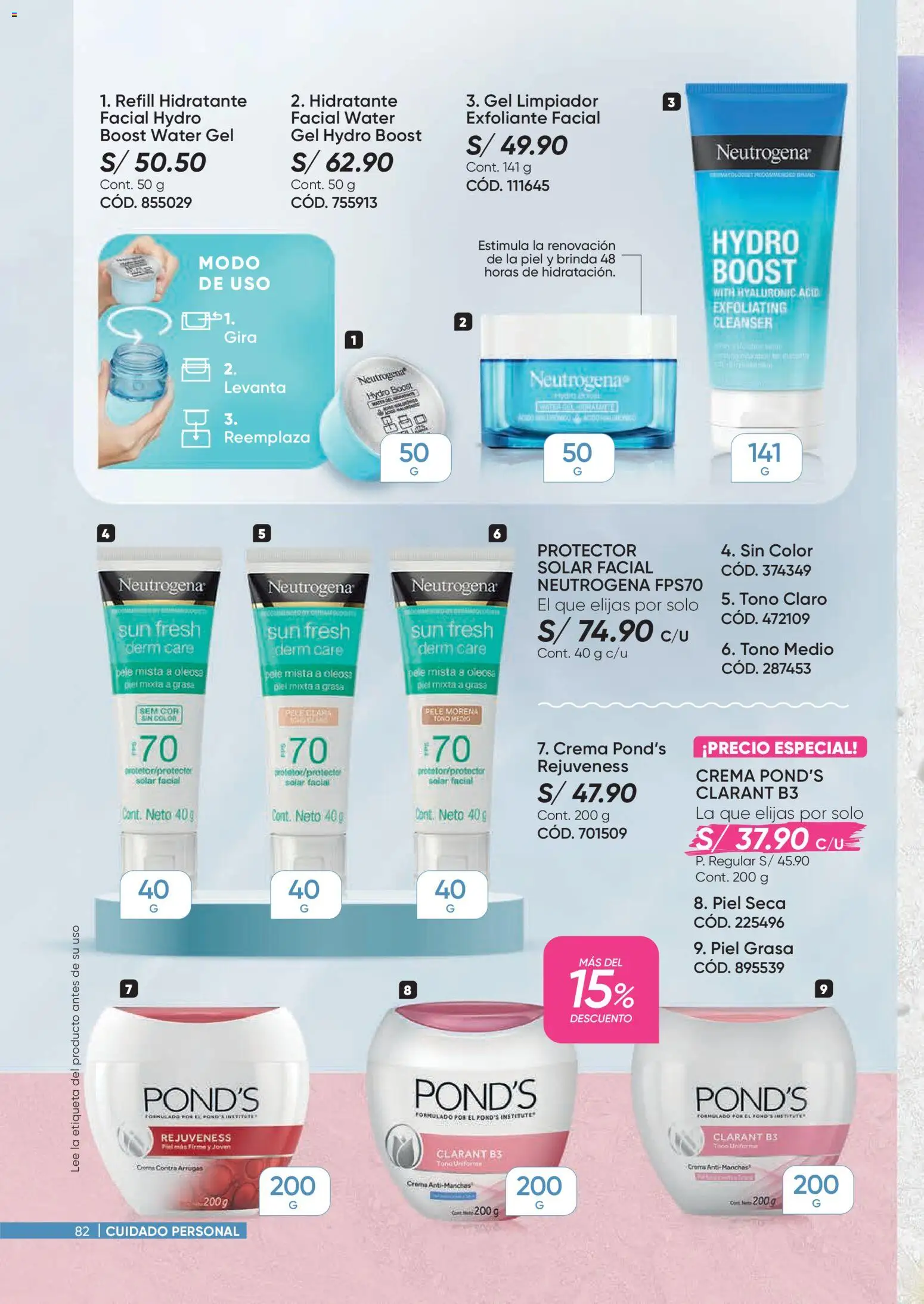 Catálogo Azzorti válido desde 09/03/2026 | Página: 82 | Productos: Exfoliante, Crema