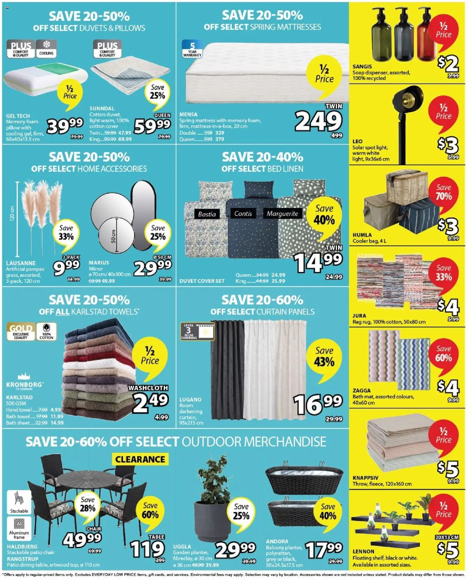 JYSK flyer valid from 04.06.2026 | Page: 2 | Products: Soap, Bed, Table, Chair