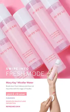 Preview of Mary Kay weekly ads valid from 16.05.2026 | Page: 21 | Products: Micellar water, Water