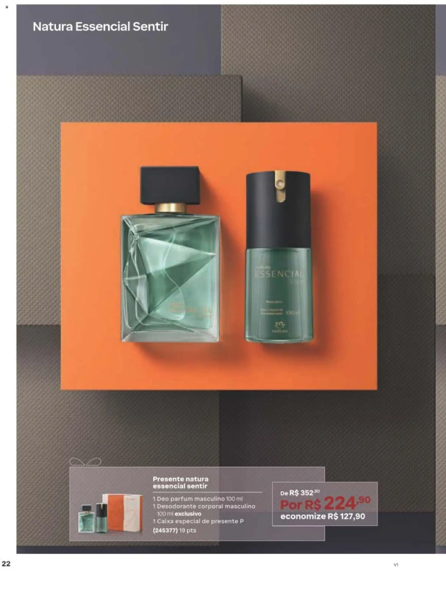 Natura Folheto - válido de 22/06/2026 | Página: 22 | Produtos: Desodorante, Caixa