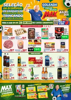Max Atacadista ofertas FDS - Pré-Visualização do folheto da loja Max Atacadista, válido de 12.06.2026