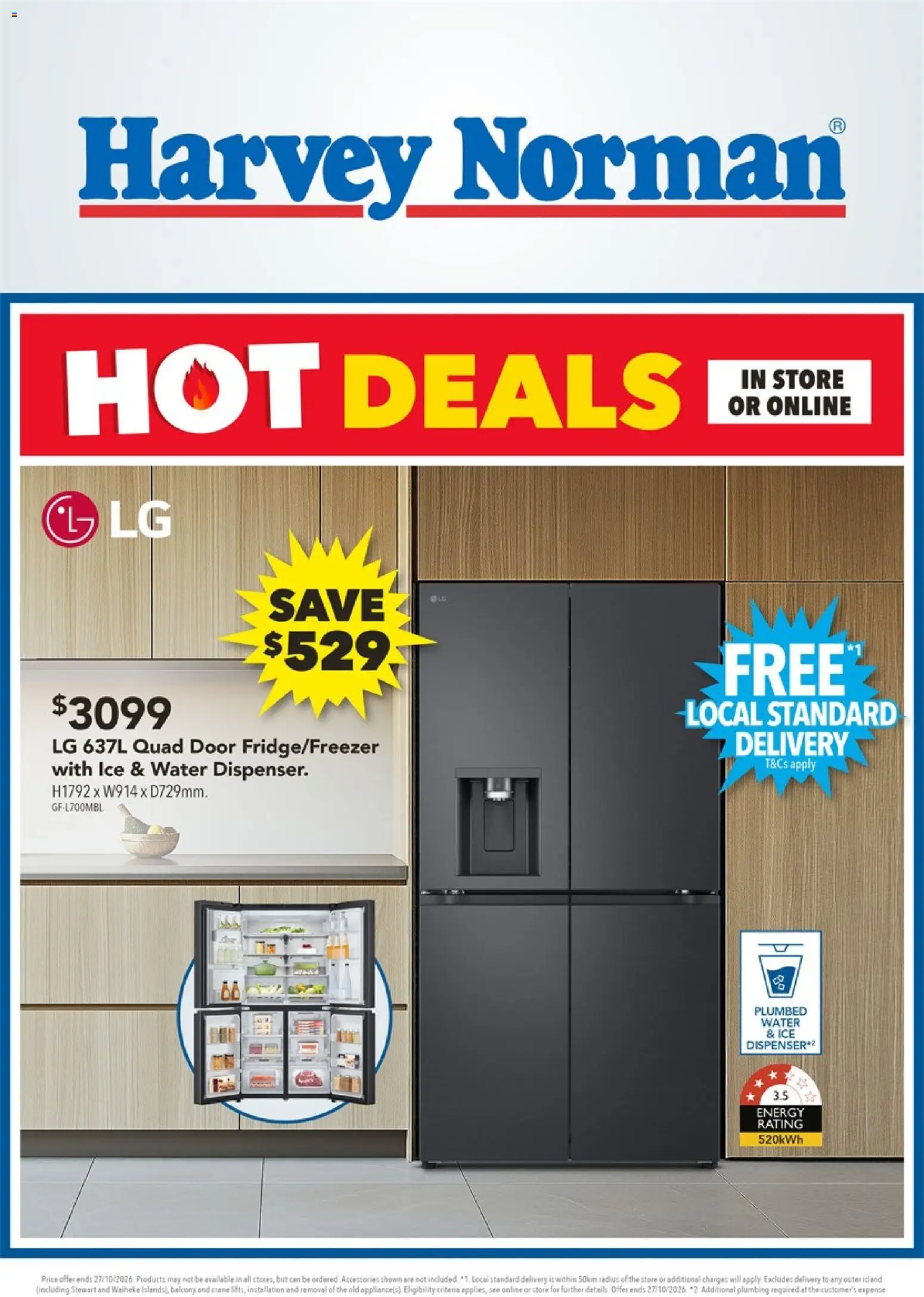 Harvey Norman catalogue from 22 Oct 2026 | Page: 1