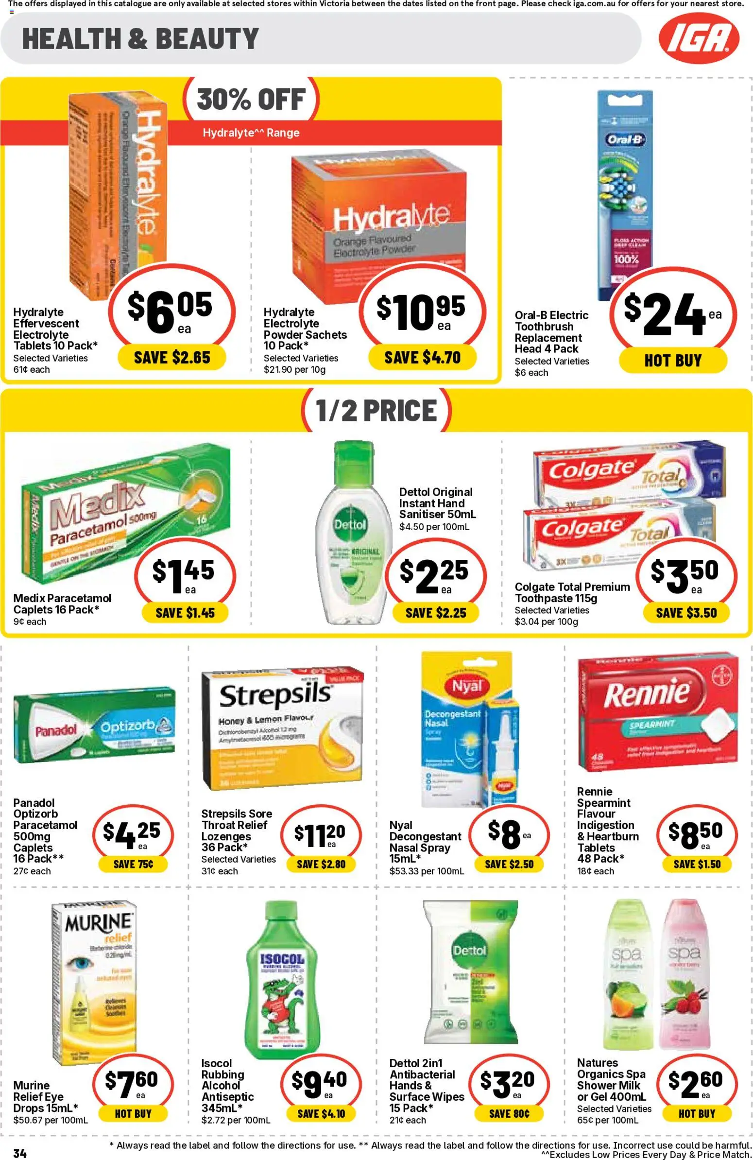 Ritchies catalogue - valid from 02/09/2026 | Page: 34 | Products: Alcohol, Lemon, Nasal spray, Tablets
