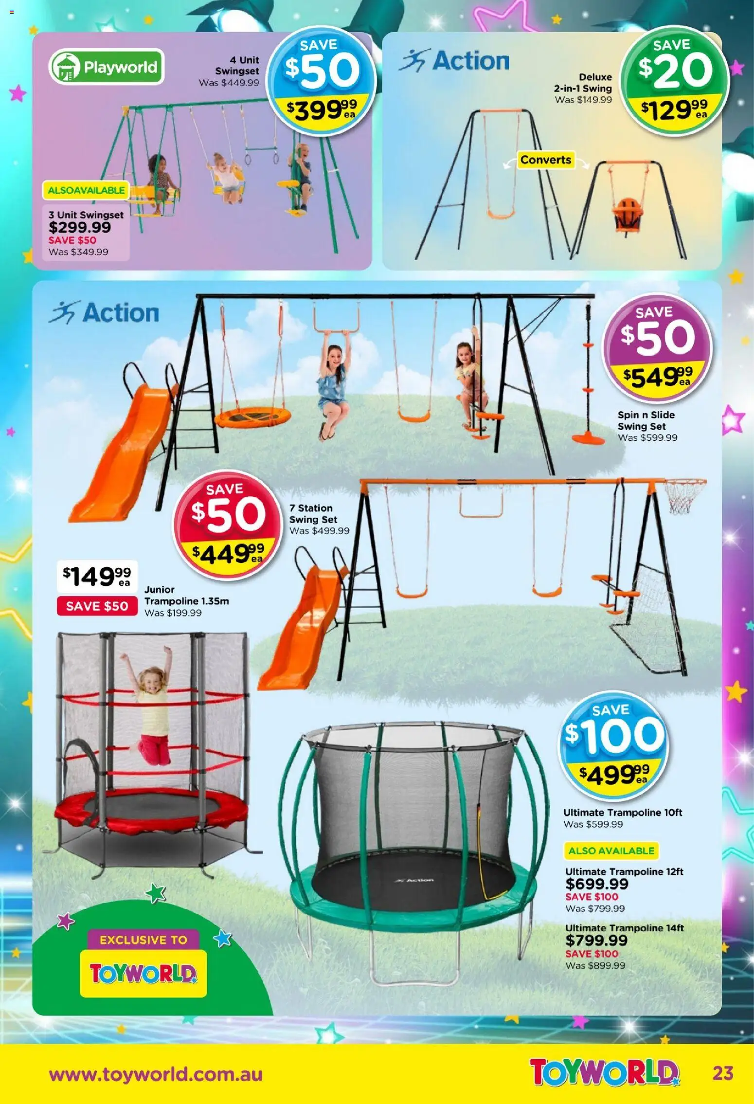 Toyworld catalogue - valid from 23/09/2026 | Page: 23 | Products: Trampoline