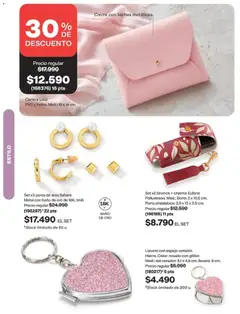 Catálogo Avon Campaña 14 válido desde el 15.09.2026 | Página: 133 | Productos: Llavero, Cartera, Baño, Espejo