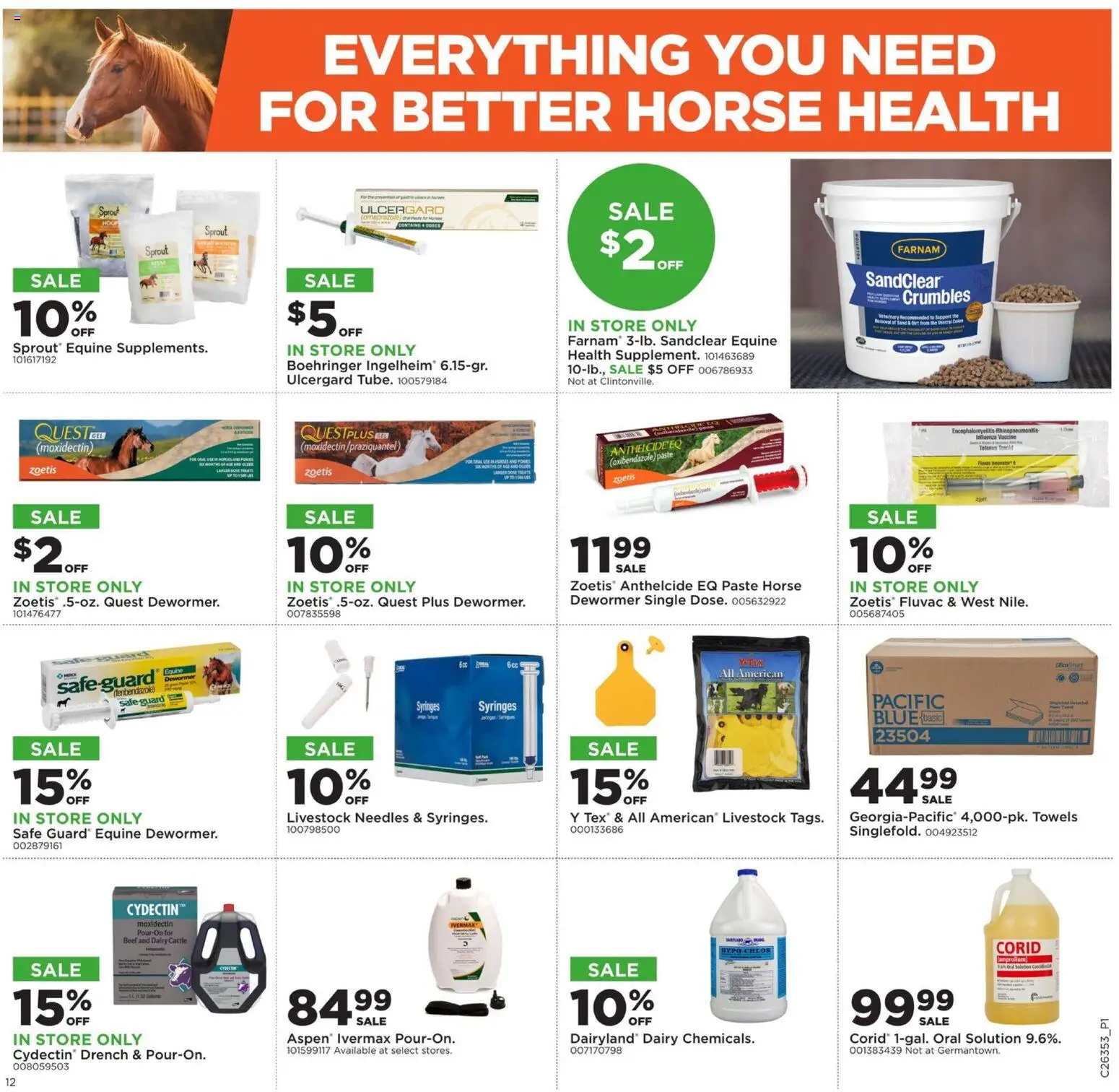 Mills Fleet Farm Weekly Ad - valid from 08/24/2026 | Page: 12 | Products: Safe, Beef