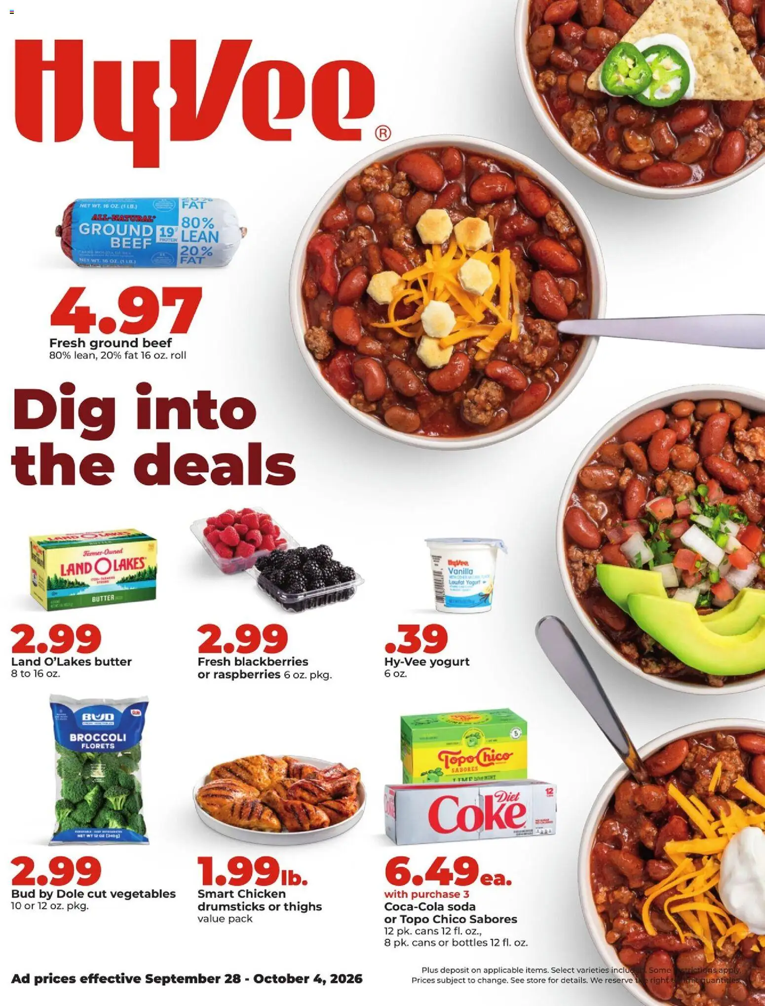 HyVee Weekly Ad - valid from 09/28/2026 | Page: 1