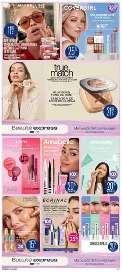 Preview of Jean Coutu - Beauty booklet from shop Jean Coutu valid from Sep 10, 2026 | Page: 6 | Products: Toner, Mask, Black tea, Body wash