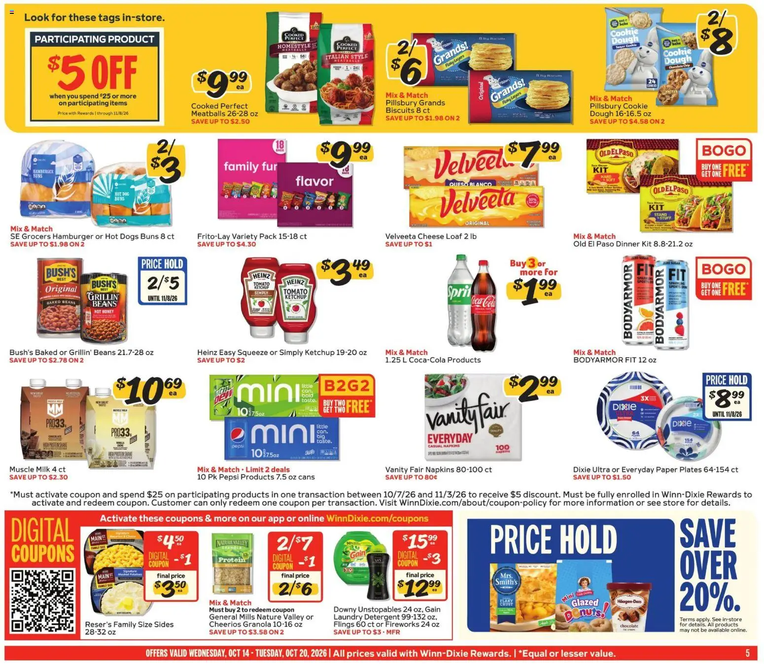 Winn Dixie Weekly Ad - valid from 10/14/2026 | Page: 5