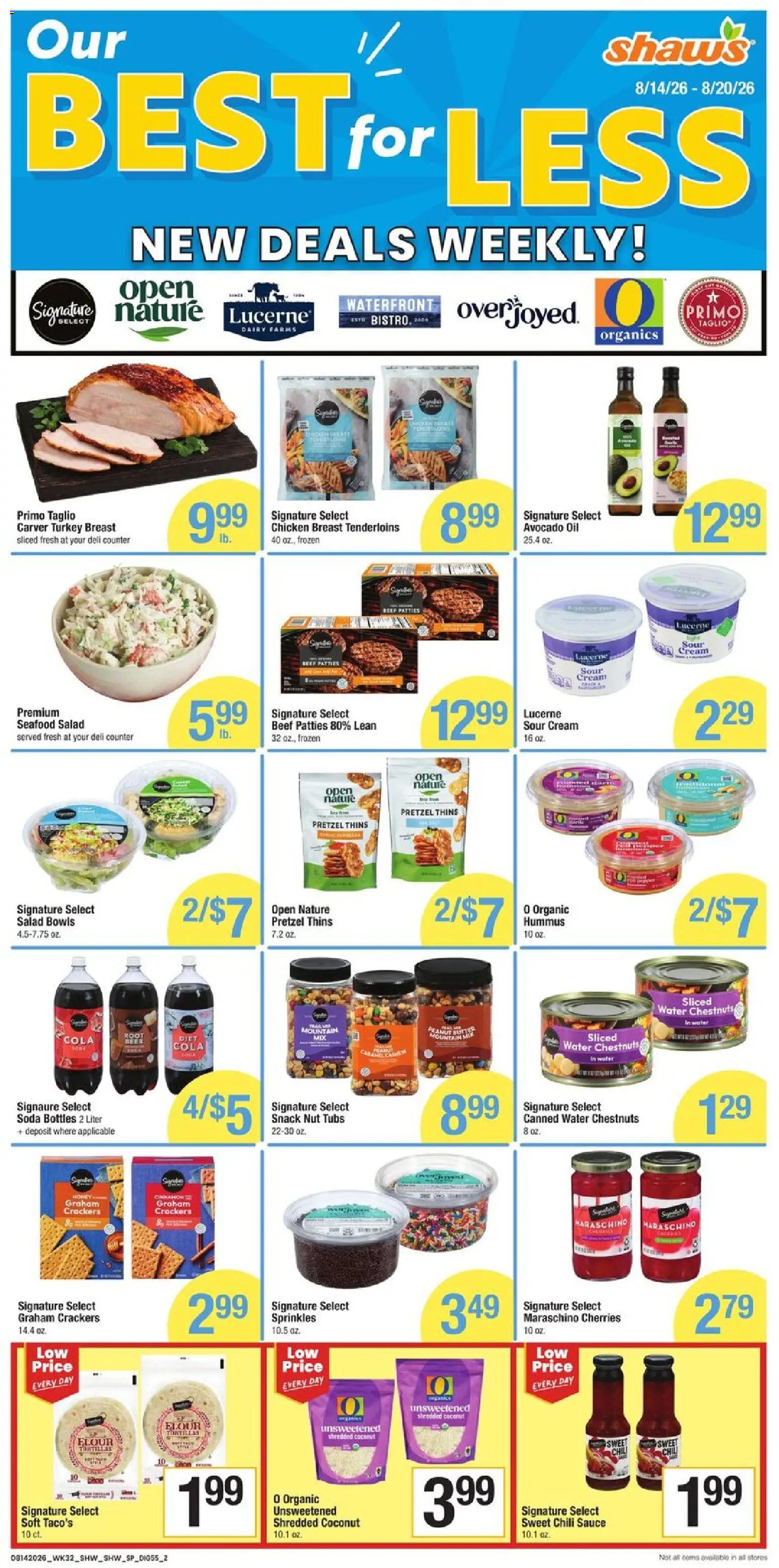Star Market Weekly Ad - MA - valid from 08/14/2026 | Page: 7 | Products: Cherries, Beer, Water, Hummus