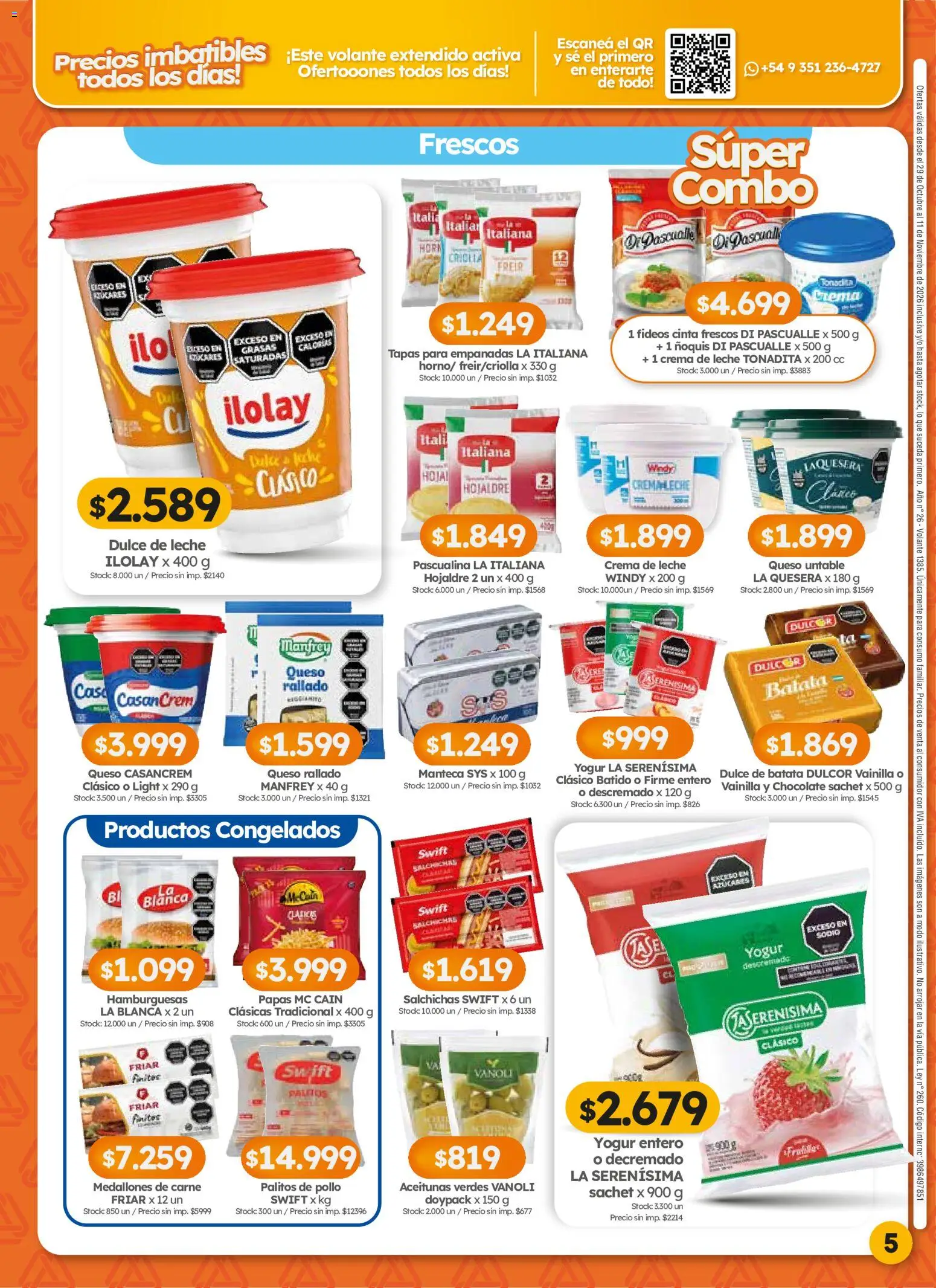 Cordiez - Ofertas │ válido desde el 29/10/2026 | Página: 5