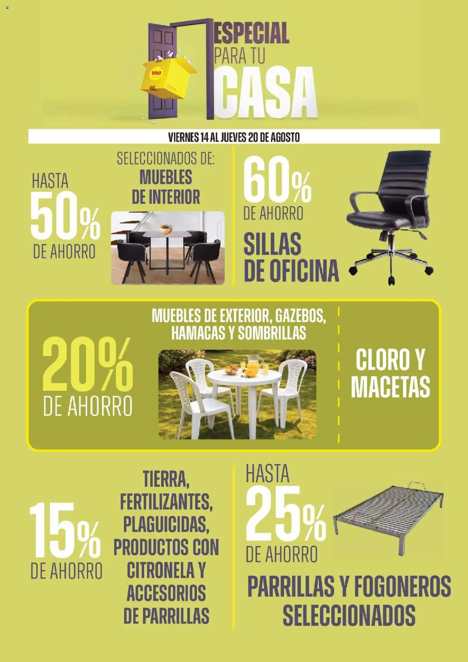 Vea - ESPECIAL PARA TU CASA │ válido desde el 14/08/2026 | Página: 4 | Productos: Macetas, Citronela