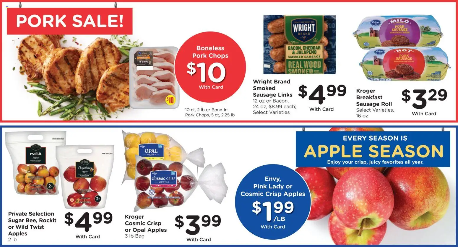 Dillons Weekly Ad - valid from 13.05.2026 | Page: 10 | Products: Pork, Apples, Sugar, Bag
