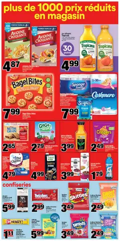 Preview of Super C weekly flyer / circulaire from shop Super C valid from Jul 2, 2026 | Page: 5 | Products: Rice, Tea, Candies, Sponge