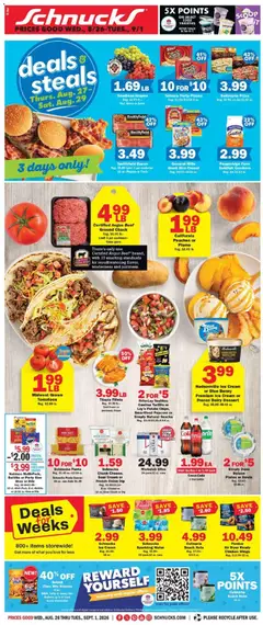 Preview of Schnucks weekly ads valid from 08/26/2026 | Page: 1