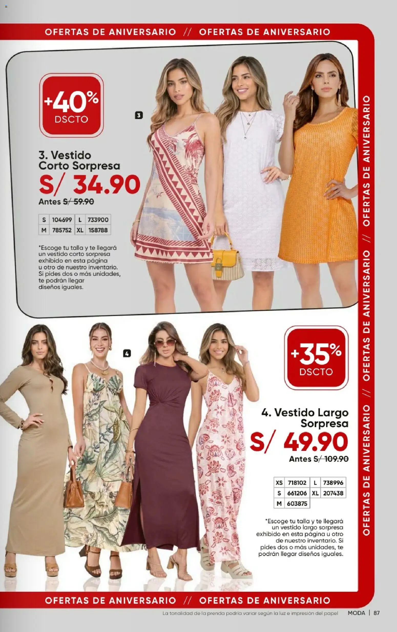 Catálogo Azzorti válido desde 20/09/2026 | Página: 89 | Productos: Té, Vestido