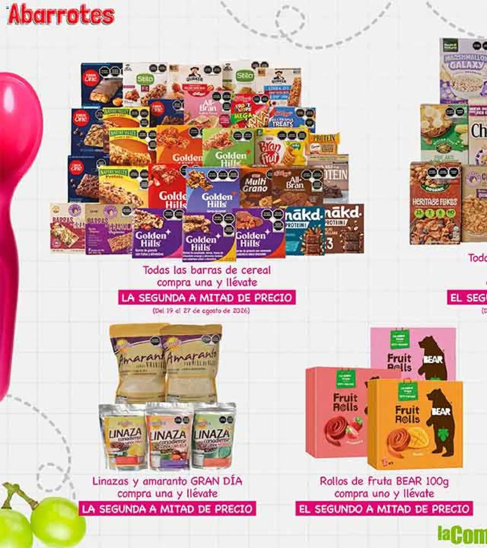Nuevas ofertas de La Comer válidas en toda la República Mexicana desde el 19/08/2026. ¡Encuentra las mejores ofertas en La Comer folleto! | Página: 62 | Productos: Fruta