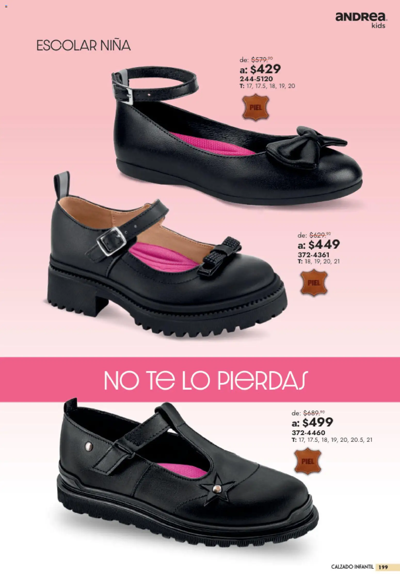 Nuevas ofertas de Andrea válidas en toda la República Mexicana desde el 26/07/2026. ¡Encuentra las mejores ofertas en Andrea catálogo Outlet! | Página: 199