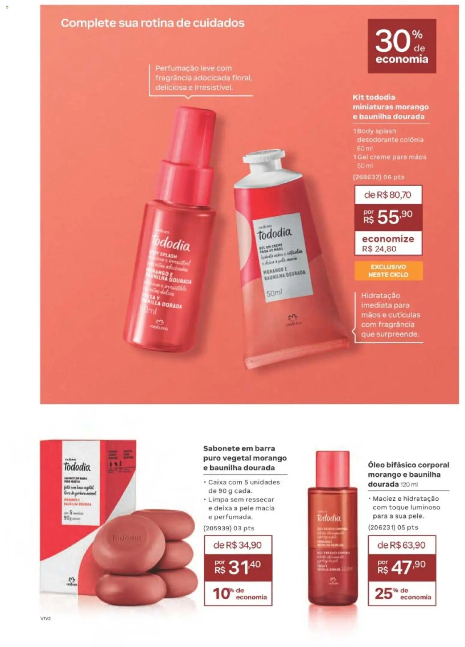 Natura Folheto - válido de 12/10/2026 | Página: 135 | Produtos: Fragrância, Baunilha, Desodorante, Caixa