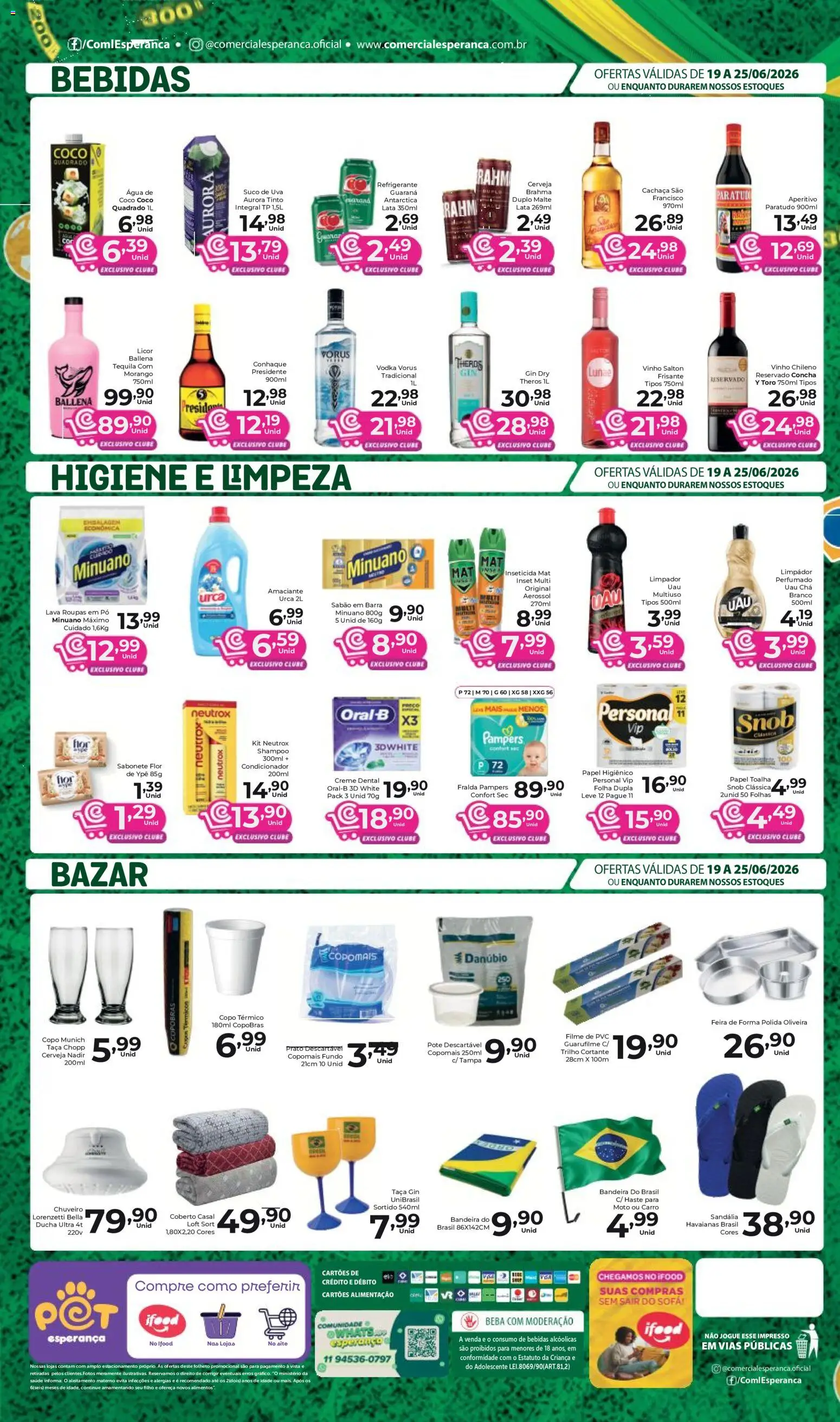 Comercial Esperança Folheto - válido de 19.06.2026 | Página: 4