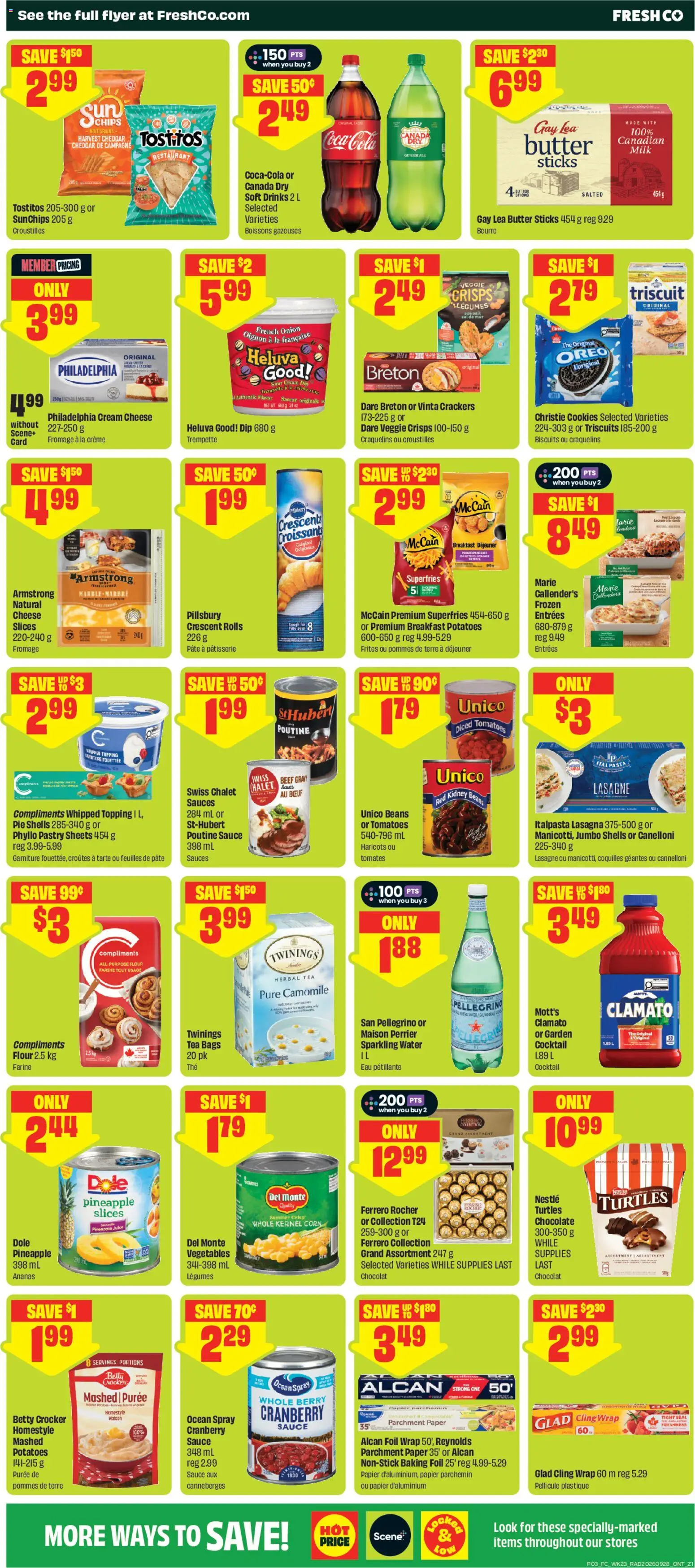FreshCo flyer valid from Oct 1, 2026 | Page: 4