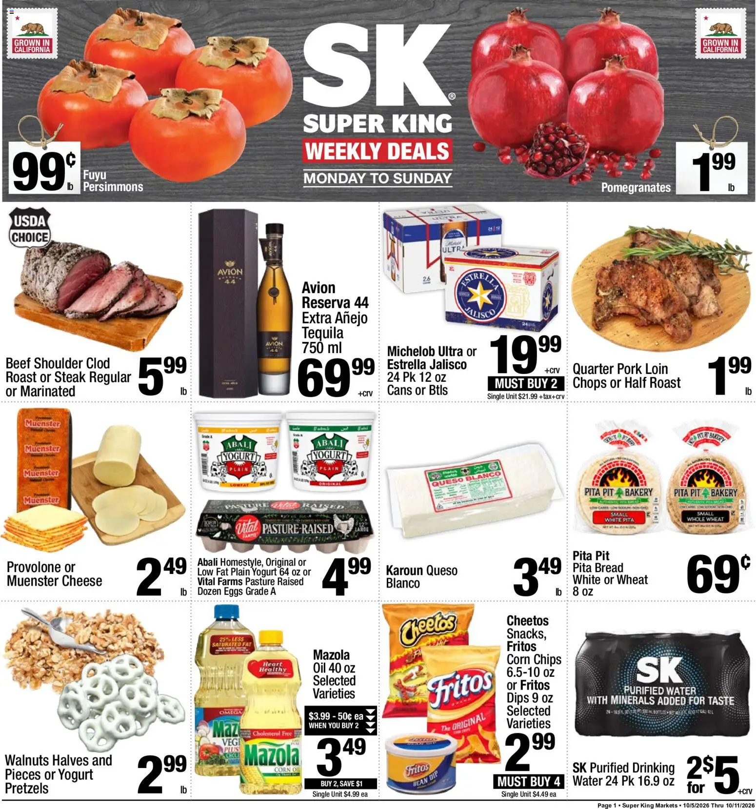 Super King Weekly Ad - valid from 10/05/2026 | Page: 1