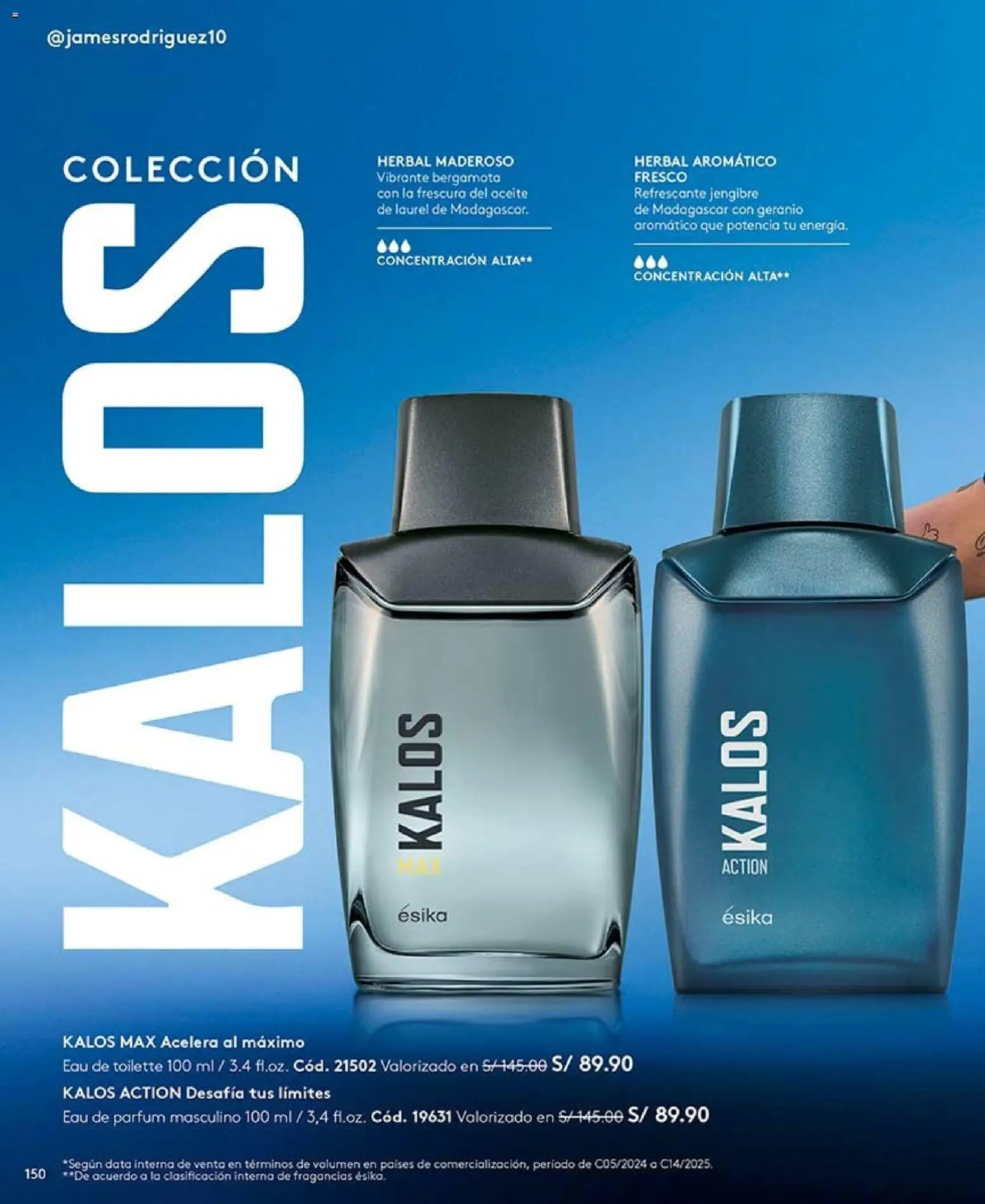 Catálogo Ésika válido desde 22/08/2026 | Página: 150 | Productos: Aceite, Jengibre, EAU de Toilette