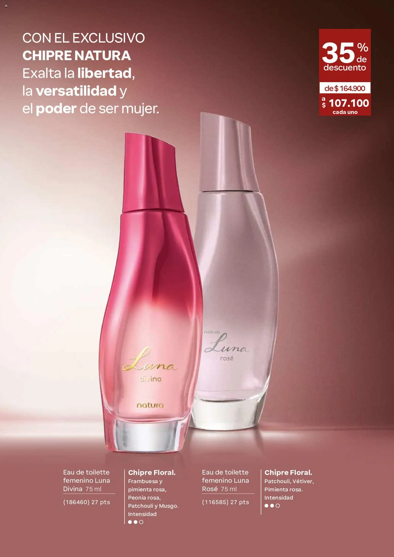 Natura revista - valida desde el 01/07/2026 | Página: 49 | Productos: Pimienta, Eau de toilette