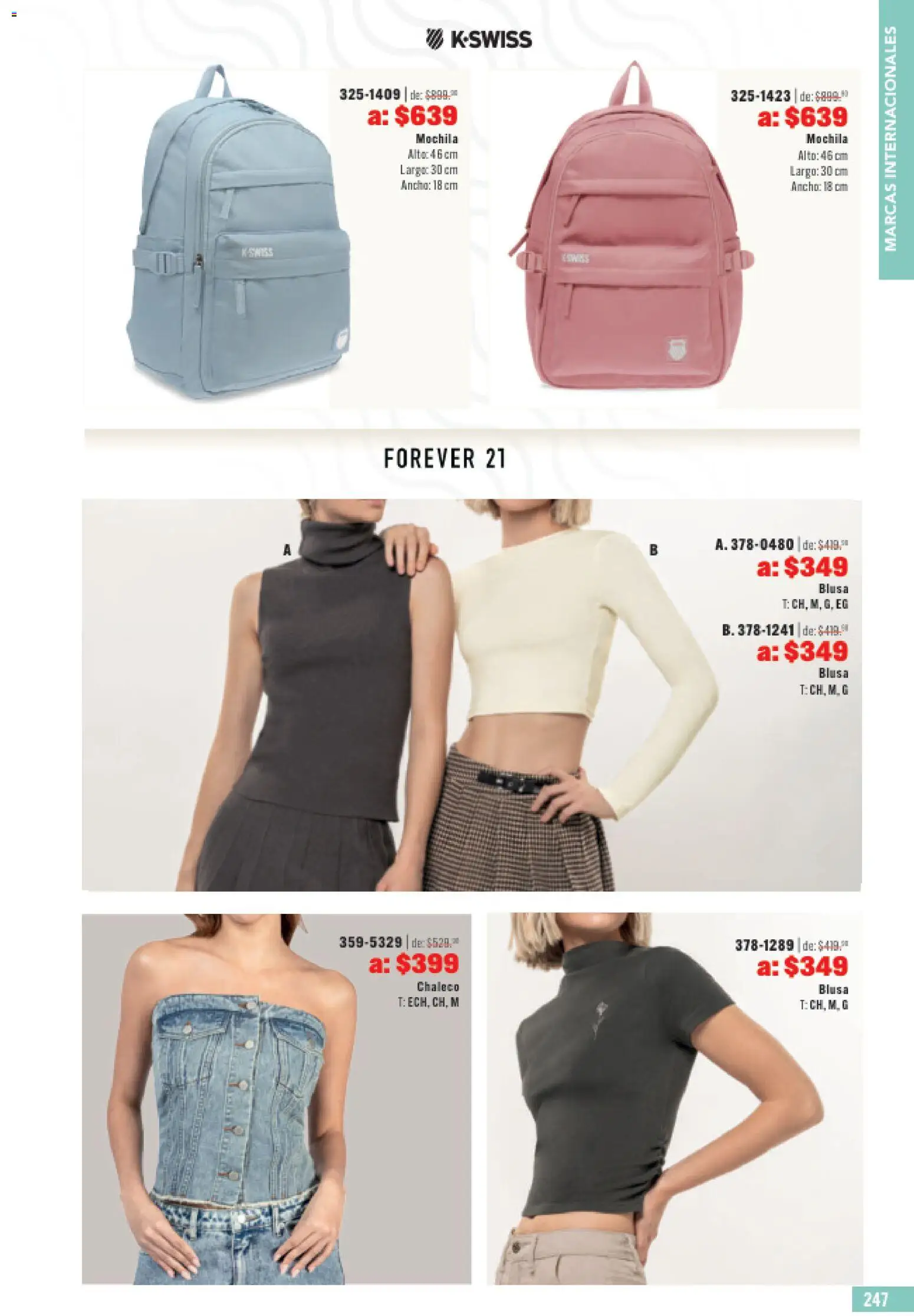 Nuevas ofertas de Andrea válidas en toda la República Mexicana desde el 31.05.2026. ¡Encuentra las mejores ofertas en Andrea catálogo Outlet! | Página: 247