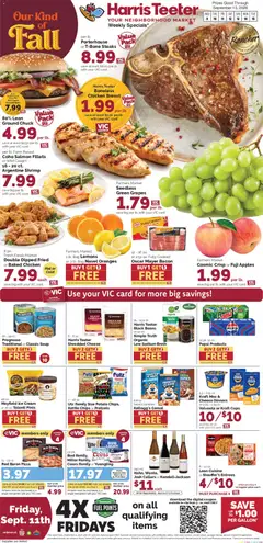 Preview of Harris Teeter weekly ads valid from 09/09/2026