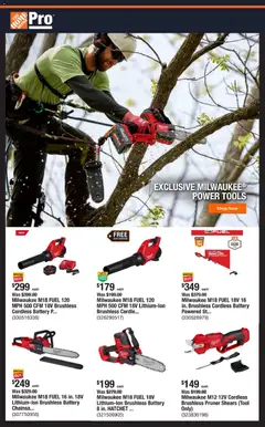 Preview of Home Depot weekly ads valid from 08.06.2026