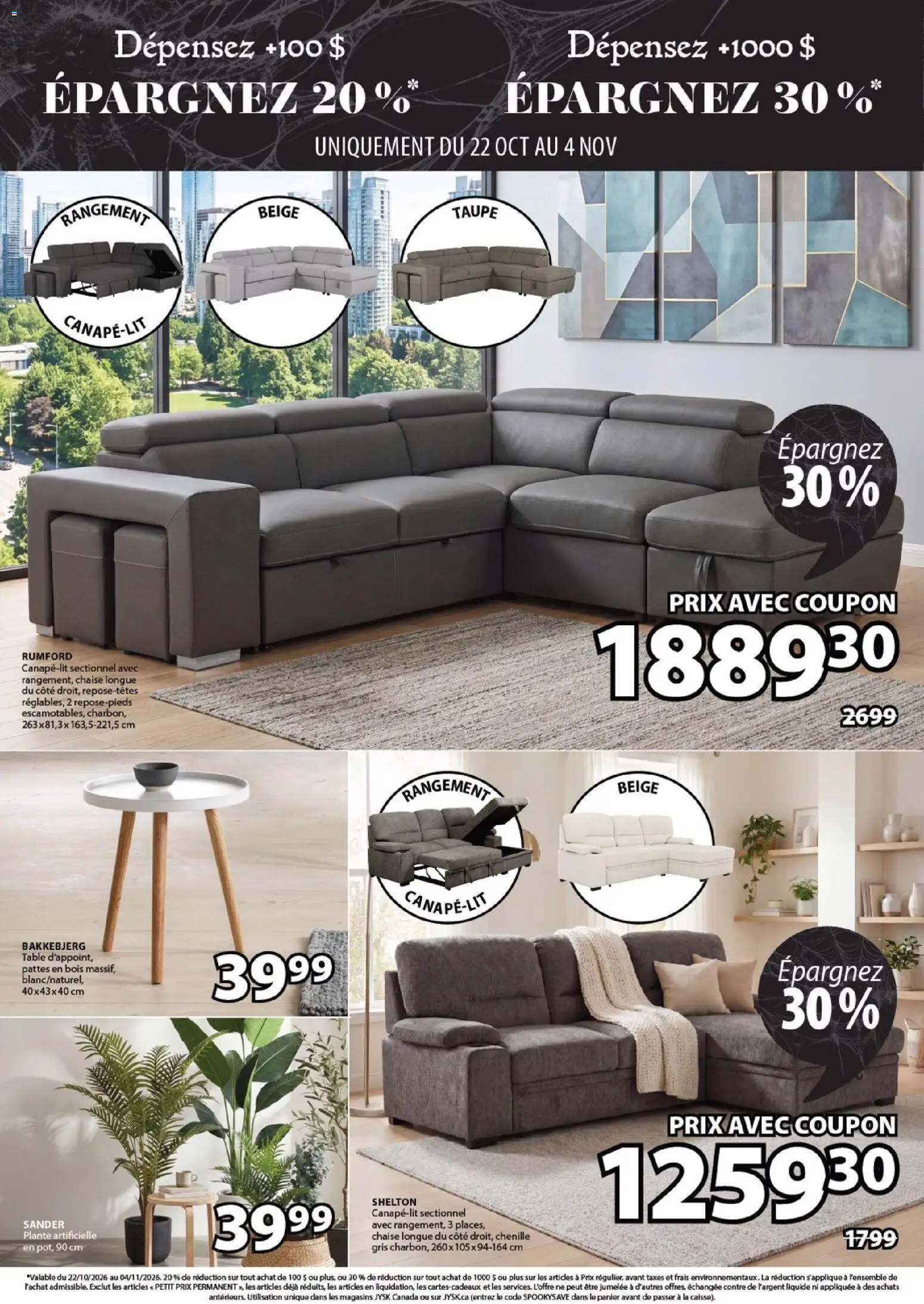 JYSK flyer valid from Oct 22, 2026 | Page: 4
