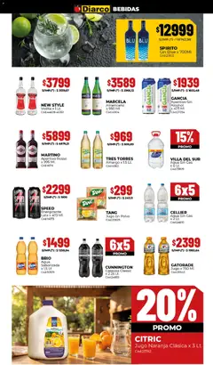 Vista previa Diarco ofertas válido desde el 04.05.2026 | Página: 8 | Productos: Vodka, Gaseosa, Agua, Jugo
