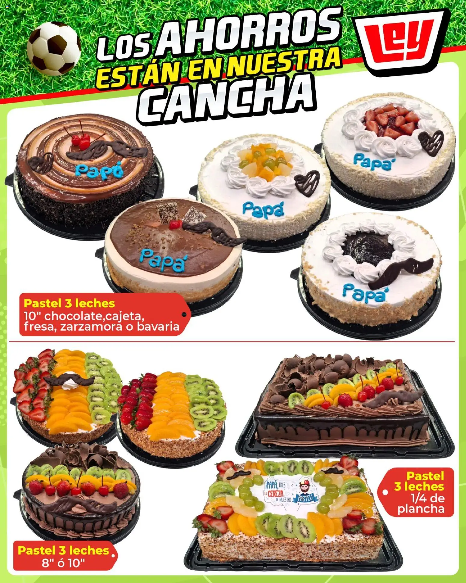 Nuevas ofertas de Casa Ley válidas en toda la República Mexicana desde el 11.06.2026. ¡Encuentra las mejores ofertas en Casa Ley folleto Día del Padre con Con Mundial 2026! | Página: 20 | Productos: Papa, Pastel, Plancha