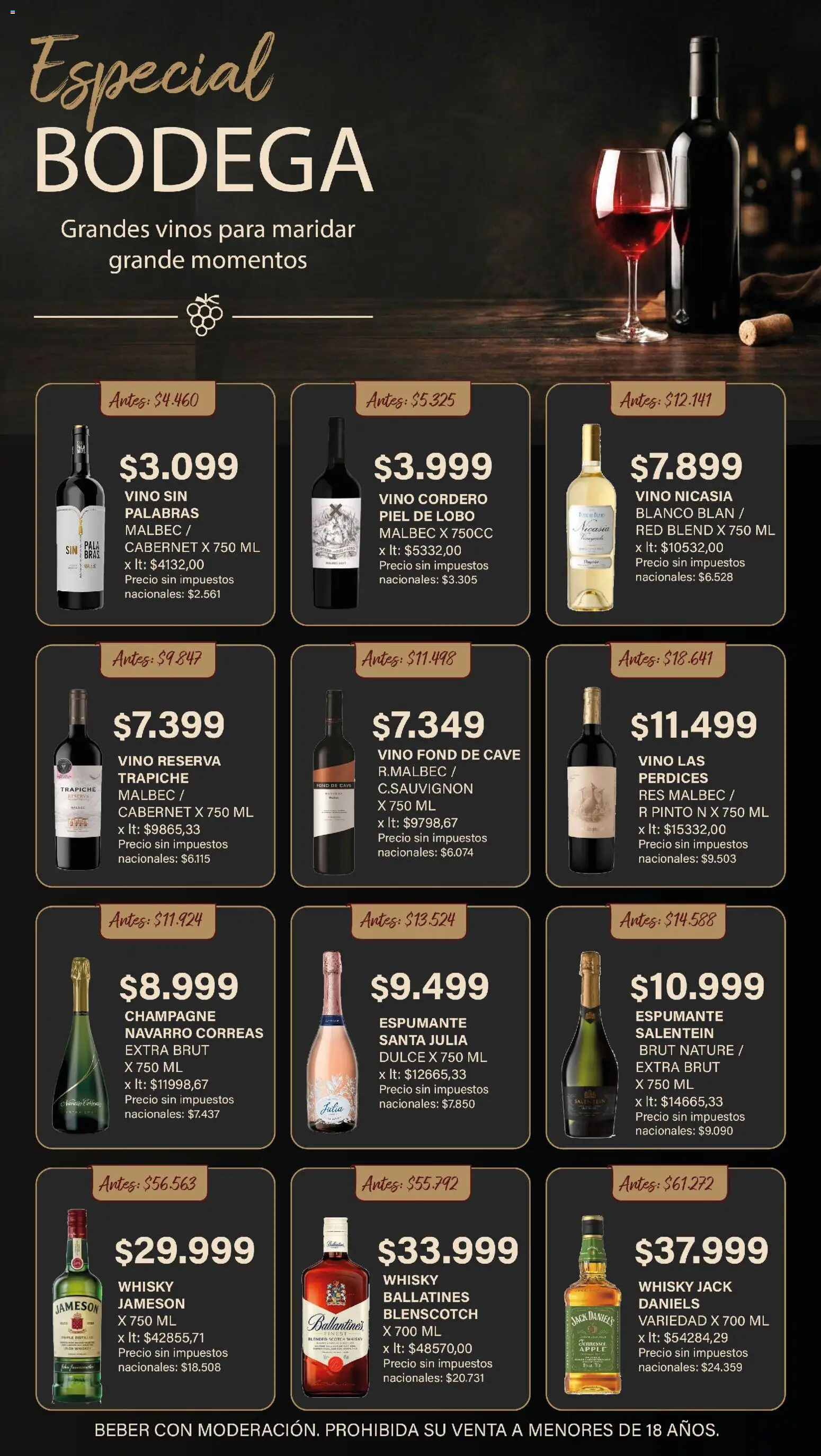 Makro ofertas │ válido desde el 27/08/2026 | Página: 14 | Productos: Whisky, Jameson, Espumante, Vino