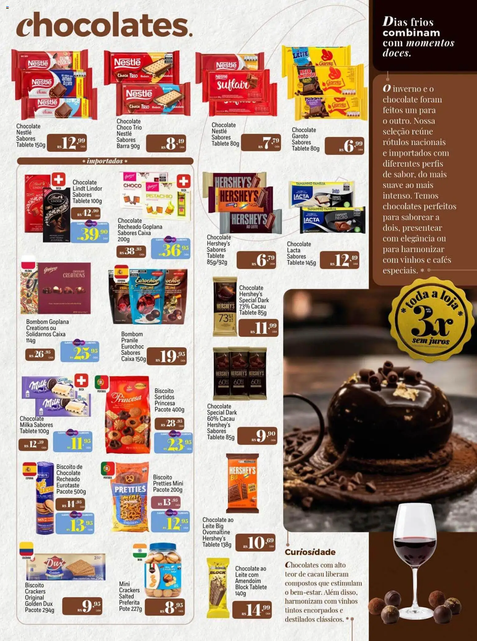 Super Muffato Folheto - válido de 15.06.2026 | Página: 3 | Produtos: Cará, Amendoim, Biscoito, Caixa