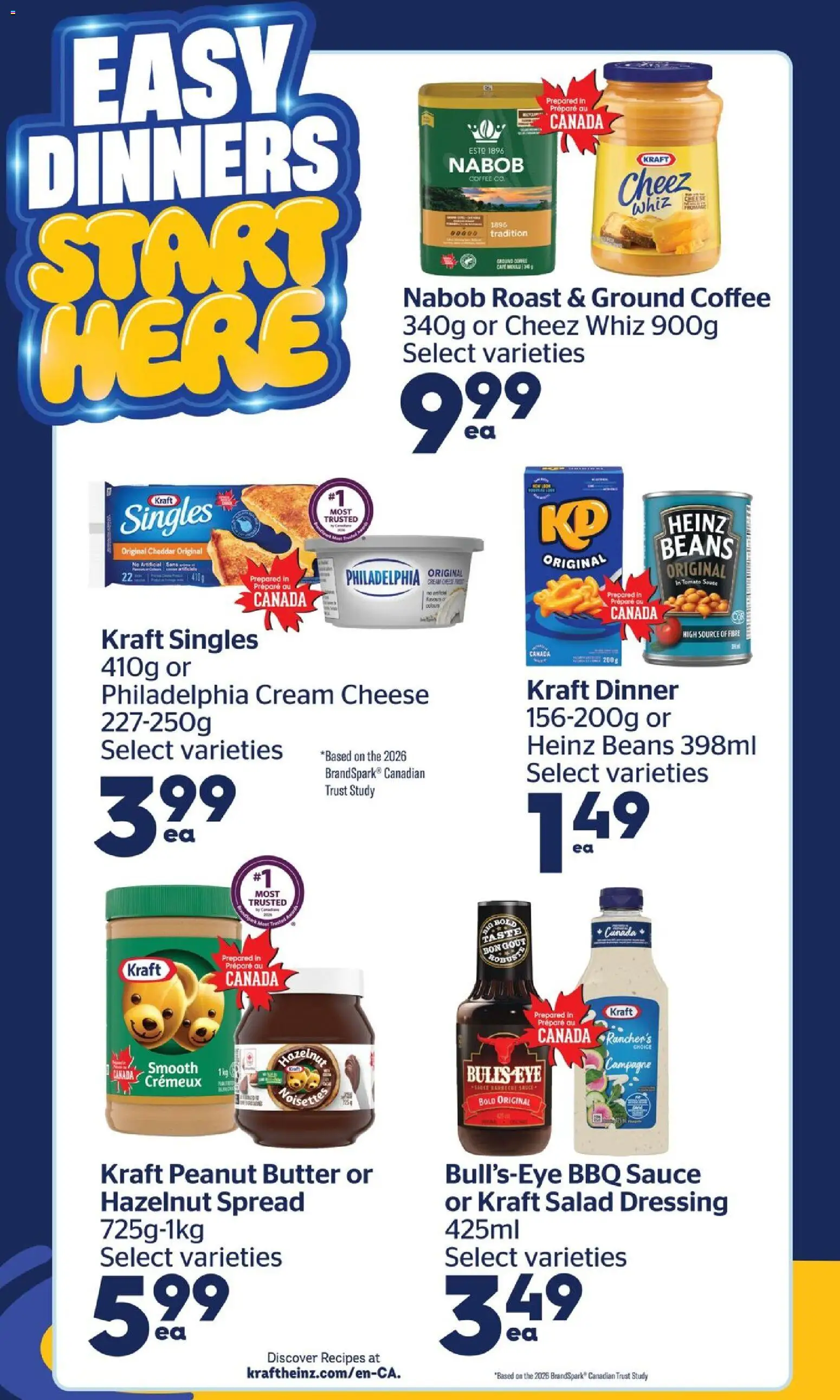 Calgary Co-op flyer valid from Sep 10, 2026 | Page: 10 | Products: Tomato, Cream cheese, Cheese, Coffee