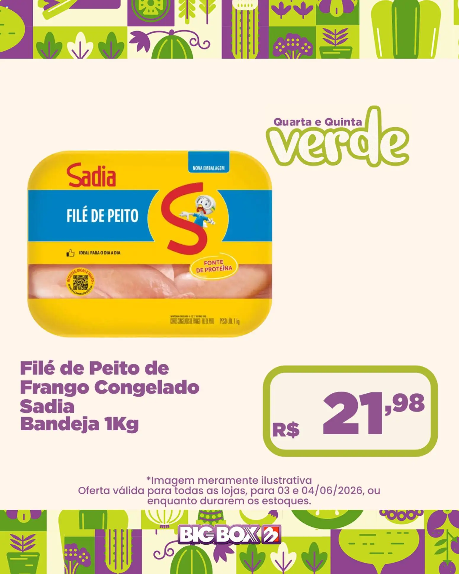 Big Box Folheto - válido de 03.06.2026 | Página: 6 | Produtos: Bandeja, Frango, Peito de frango