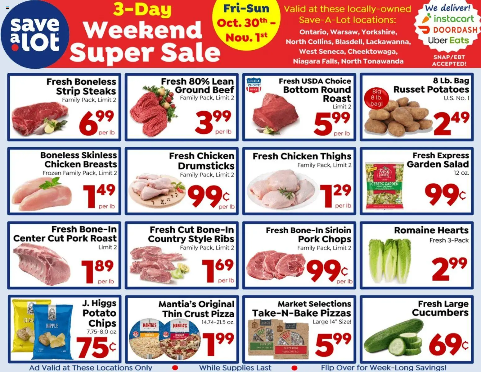 Save a Lot Special Promotion - valid from 10/30/2026 | Page: 1