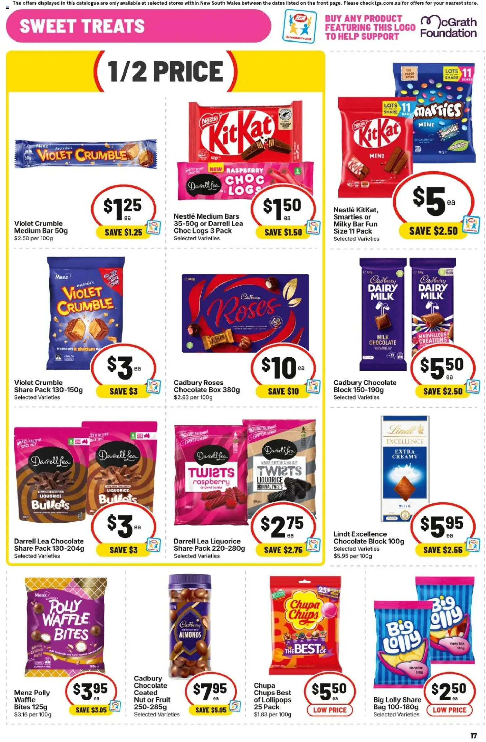 IGA catalogue - valid from 16/09/2026 | Page: 14 | Products: Almonds, Bananas, Fruit, Bag