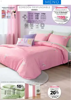 Vista previa de Colchas Concord catálogo, nuevo folleto de la tienda, válido en México a partir del 01.05.2026 | Página: 18